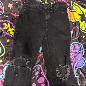 Black holster jeans size 7R W28 L31